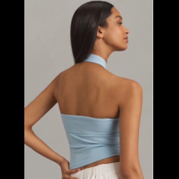 Brand New By Anthropologie Structured Halter Top - Picture 4 of 4